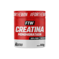 Creatina Monohidratada 100% Pura Pote 300g - FTW