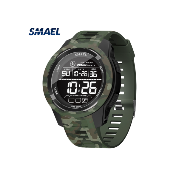 Relógio militar masculino relógios esportivos digital led 50m à prova de água 8105c s resistente ao choque relógios militares amry relógios de pulso masculinos
