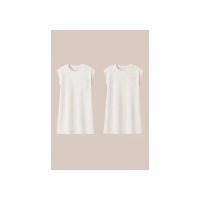 Kit 2 Vestido Básico Curto Texturizado Com Bolso Hering