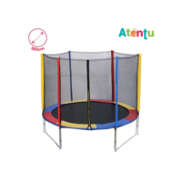 Pula Pula Infantil 1,8m Cama Elástica C/ Fechamento Zíper
