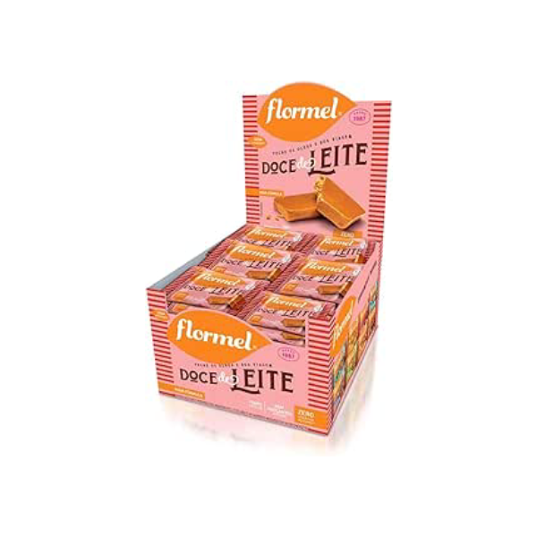 Doce de Leite Zero Açúcar FLORMEL- Caixa com 24 Unidades