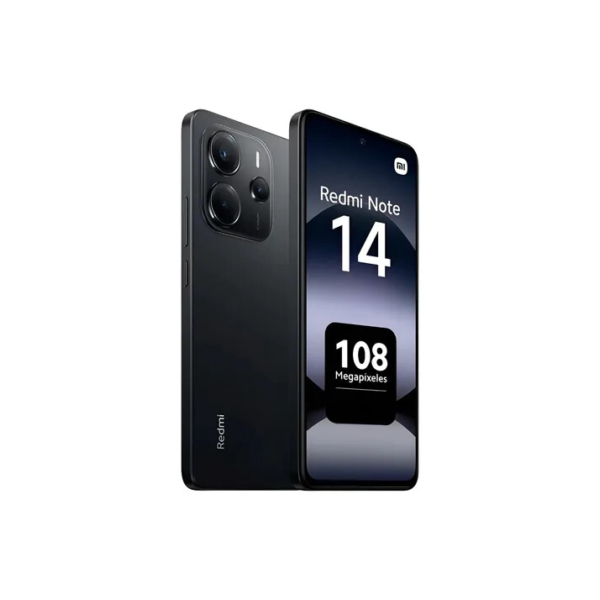 Câmera Xiaomi Redmi Note 14 4g 6.67 128gb 6gb Ram 108mpx - cor preta