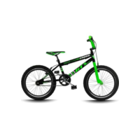 Bicicleta Aro 20 BMX Gt Sprint Cross Infantil Freio V-Brake Aro Aero - Preto+verde