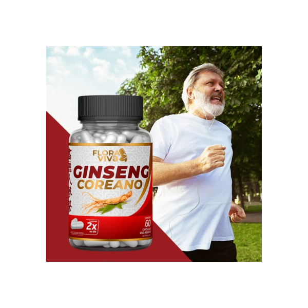 Ginseng Coreano | Original | Puro 500mg