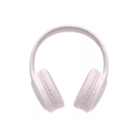 Fone De Ouvido Headphone Dapon H02d Bluetooth 5.1 Microfone Cor Rosa