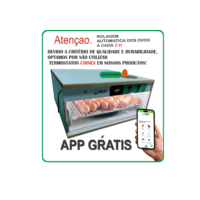 Chocadeira Automática 70 Ovos de Galinha + Ovoscópio