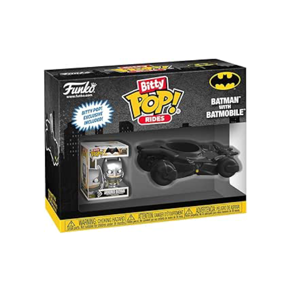 Funko Pop! Bitty Ride: DC - Batman with Bat Mobile
