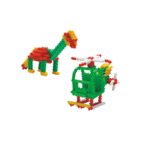 Brinquedo para Montar Pinos Mágicos 170 Peças, Elka, Multicor