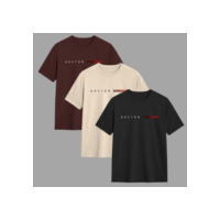 Kit 3 Camisetas Masculina 100% Algodão Gola Redonda Fio 30.1 Envio Imediato Varias Cores Oferta