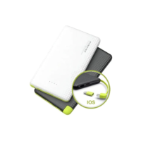Carregador Portátil Bateria Externa Power Bank Cor Branco
