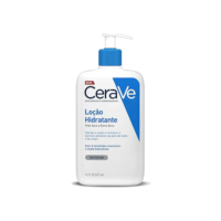 CeraVe, Loção Hidratante Corporal, com textura Fluida e Ácido Hialurônico