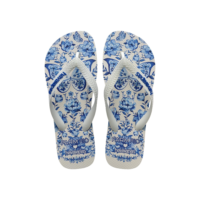 Chinelo Havaianas Farm Jardim de Porcelana