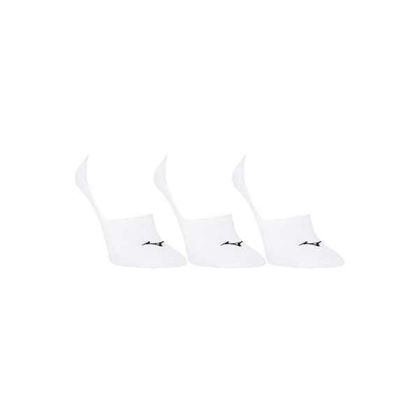 Kit Meia Mizuno Basic I - 3 Pares - Branco+Preto