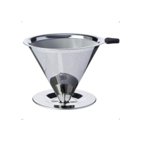 Coador Filtro de Café103 Inox Reutilizável e Sustentável Durável Fácil de Limpar Dispensa Filtro de Papel Econômico Premium