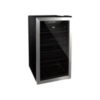 Cervejeira Expositor Vertical HQ Vidro Duplo 100 Litros Inox HQ-100CEVPV (127V)