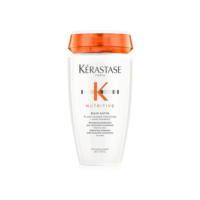Kérastase Nutritive Bain Satin, Shampoo Hidratante para Cabelos Secos, Nutrição Intensa, Brilho, Maciez, Fortalecimento e Revitalização da Fibra Capilar, 250ml