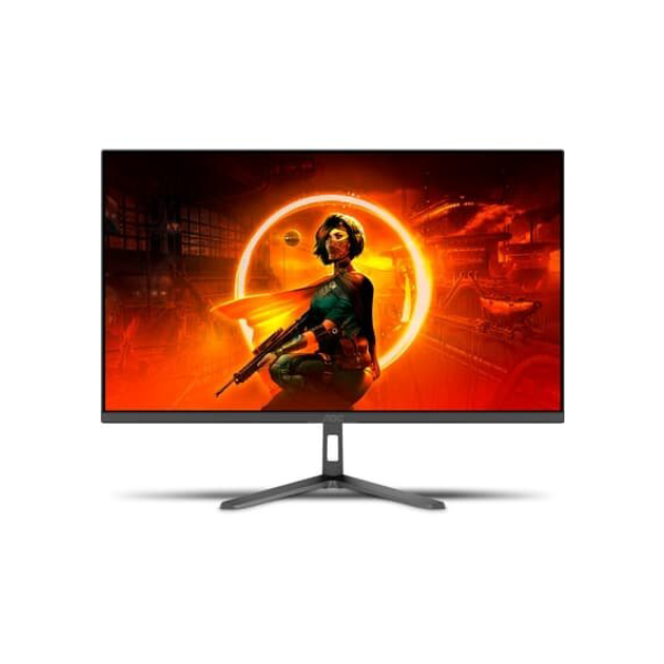 Monitor Gamer AOC 24", Full HD, 180Hz, 1ms, IPS, DisplayPort e HDMI, FreeSync, HDR, Preto - 24G30E