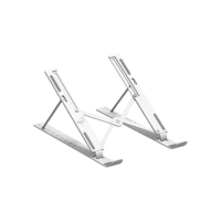 Suporte de Mesa Portátil para Notebook/Laptop de 10" a 17,3", 10 Níveis de Regulagem, Dobrável, Inclui Bolsa de Transporte, Branco, NTB8520W, ELG