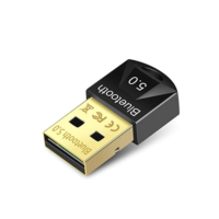 Adaptador Bluetooth para PC, receptor de dongle Bluetooth 5.0 para transferência sem fio para laptop, suporta Windows 10/8.1/8/7/XP para desktop, laptop, mouse, teclado, impressoras,