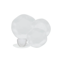 Jogo De Jantar Branco Ryo White 20 Peças Oxford Porcelanas