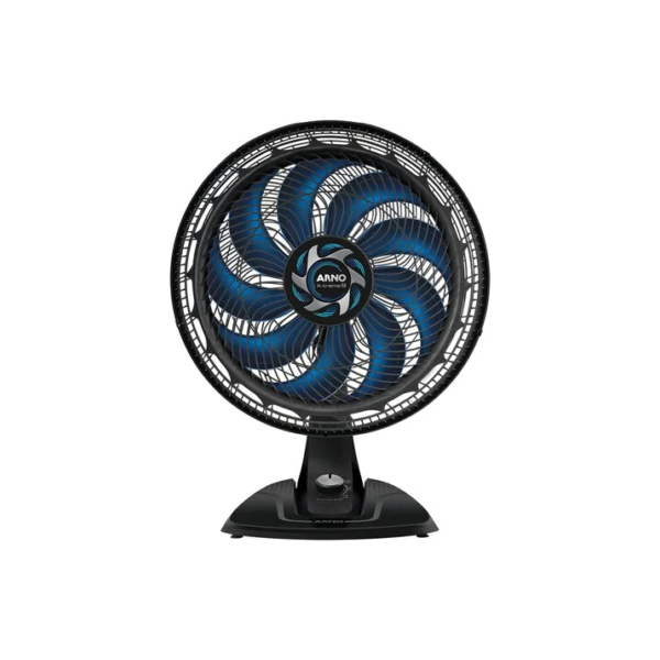 Ventilador Arno X-treme 9 De Mesa 40cm VE90 Cor Preto Pás Azul