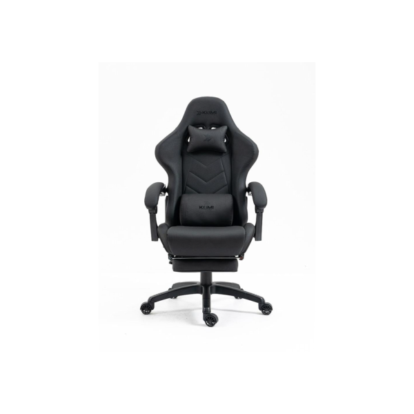 Cadeira Gamer KBM! GAMING Tempest CG500 Preta Com Almofadas, Descanso Para Pernas Retrátil, Reclinável - KGCG500PT