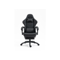 Cadeira Gamer KBM! GAMING Tempest CG500 Preta Com Almofadas, Descanso Para Pernas Retrátil, Reclinável - KGCG500PT