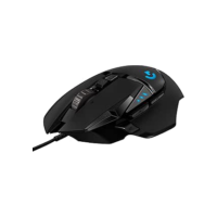 Mouse Gamer Logitech G502 HERO com RGB LIGHTSYNC, Ajustes de Peso, 11 Botões Programáveis e Sensor HERO 25K