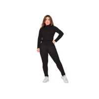Conjunto  Feminino Calça e Blusa Agasalho  Outono Inverno Social Básico Exclusivo