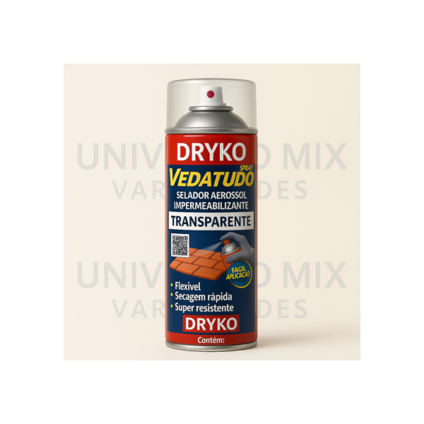 Spray Veda Tudo Borracha Líquida Impermeabilizante Transparente 100ml