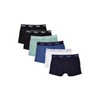 Kit 6 Cuecas Boxer Meninos Infantil Algodão Mash