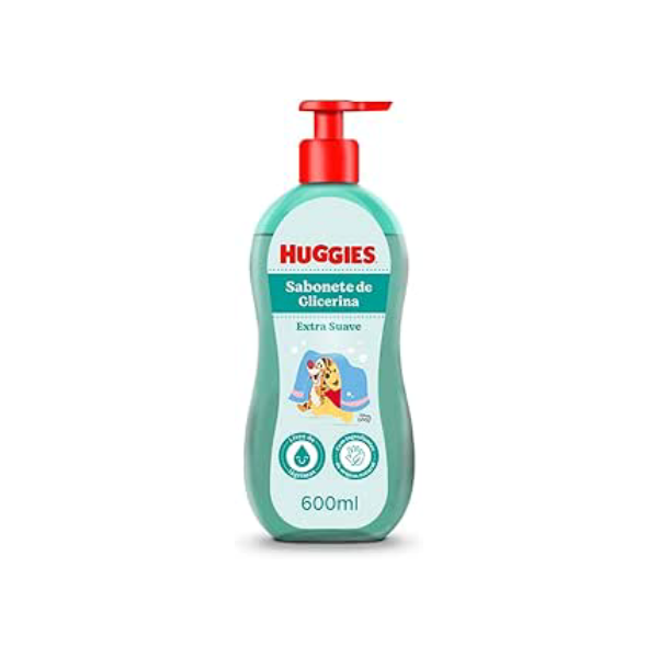 HUGGIES Sabonete Líquido Huggies Extra Suave - 600Ml