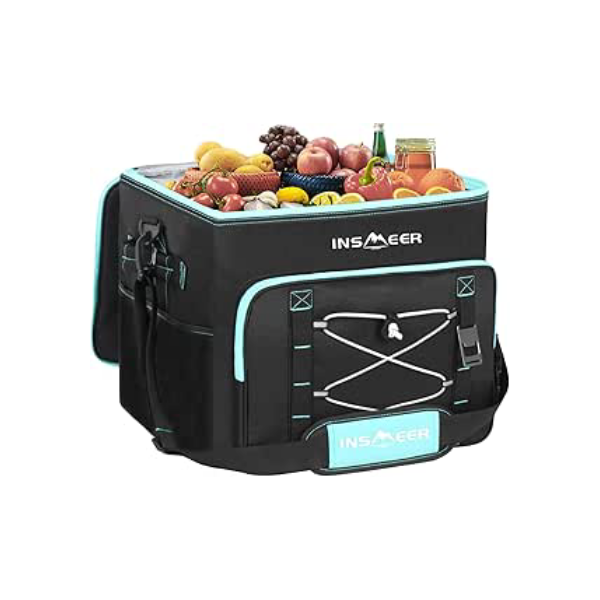 INSMEER Coolers e Bolsas Térmicas para Acampamento, 55 Litros/ 90 Can Bolsa Térmica Grande À Prova De Vazamentos para Praia
