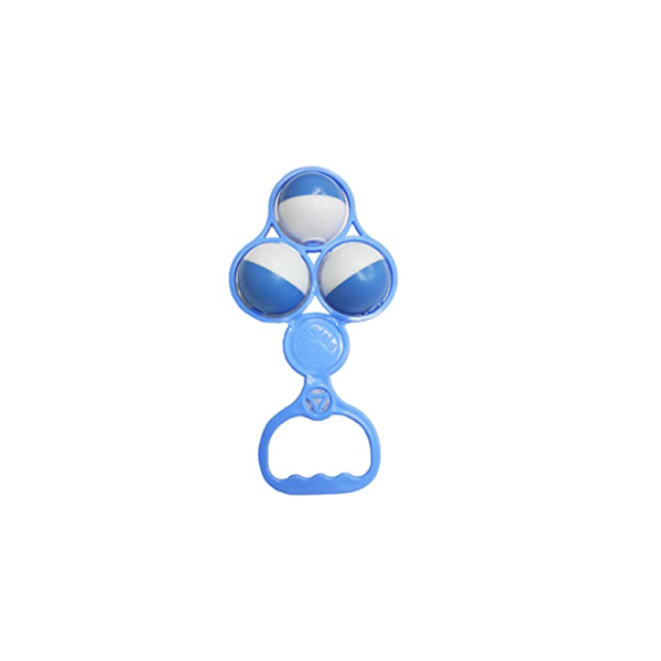 Brinquedo para Bebe Chocalho Bolas Azuis Solapa - 01 Unidade Pais e Filhos Multicor