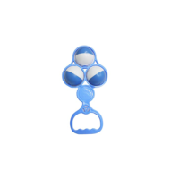 Brinquedo para Bebe Chocalho Bolas Azuis Solapa - 01 Unidade Pais e Filhos Multicor