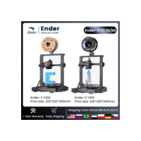 Creality Impressoras FDM de alta velocidade, 3D Ender-3 V3 KE SE, versão atualizada, clássicos Ender-3 Series, PLA