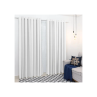 Cortina Oxford Tecido Grosso 300x250 Sala Quarto