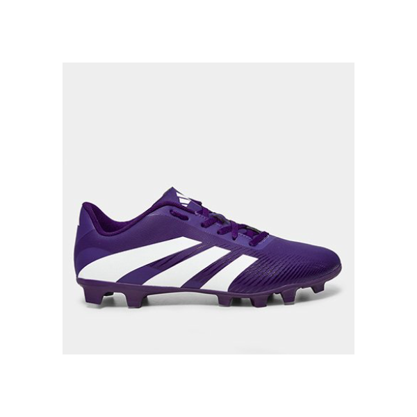 Chuteira Campo Adidas Artilheira V Unissex - Roxo+Branco