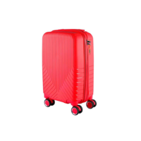 Mala de Viagem Media em Polipropileno 4 rodas 360 - AeroMalas Miami (Vermelho)