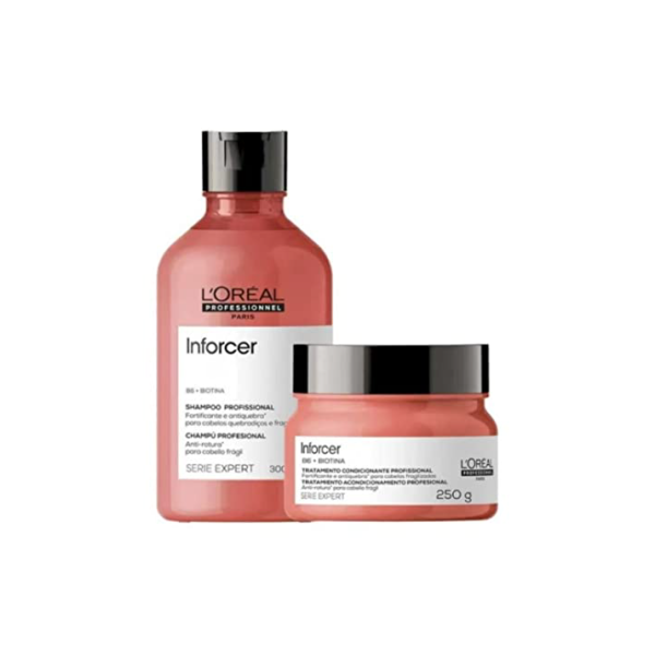 L'Oréal Professionnel Kit Inforcer Shampoo + Máscara de Tratamento Serie Expert, L´Oreal Professionnel Paris