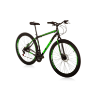 Bicicleta Aro 29 Aço Carbono Freios A Disco 21 Vel