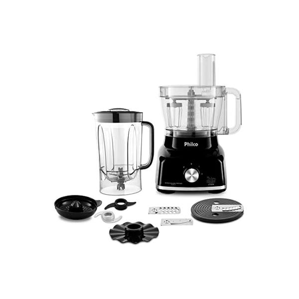 Multiprocessador, Pmp1600p, 1700W, Preto, 127v, Philco