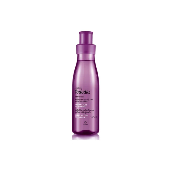Body Splash Tododia Ameixa e Flor de Baunilha Natura 200 mL