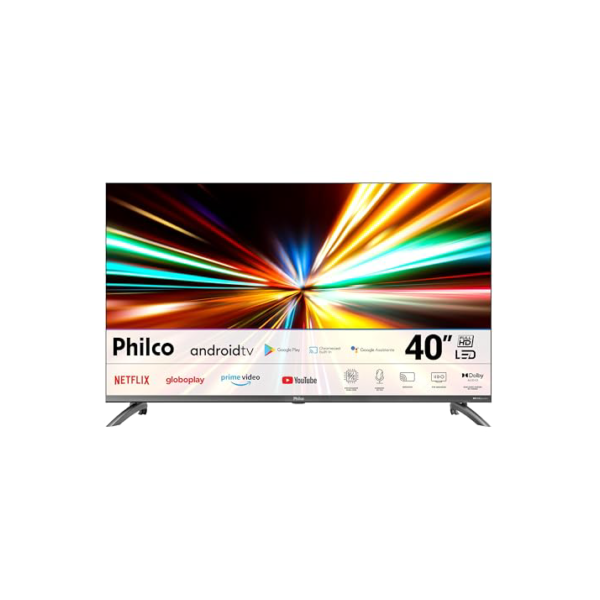 Smart TV 40” Philco LED Android TV Dolby Audio PTV40M9GACGB