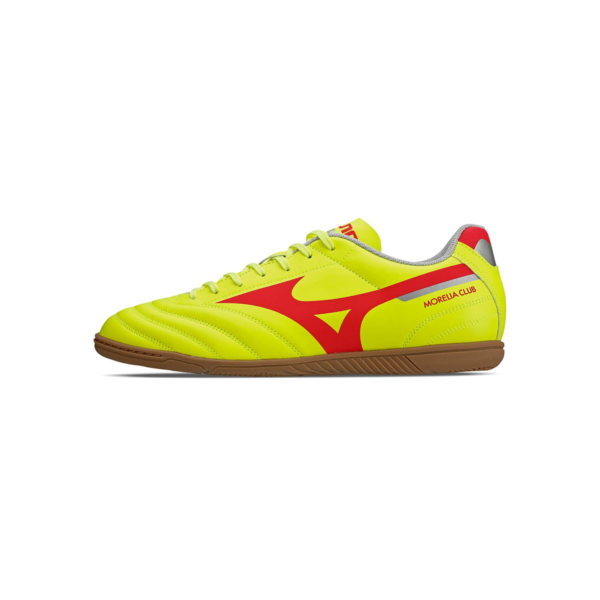 Chuteira Futsal Masculina Mizuno Morelia Club IN Amarelo