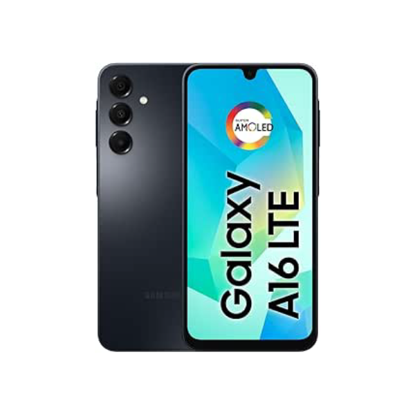 Celular Samsung Galaxy A16, 128GB + 4GB RAM, Câmera de até 50MP, Tela 6.7", NFC, IP54, Bateria 5000 mAh - Preto