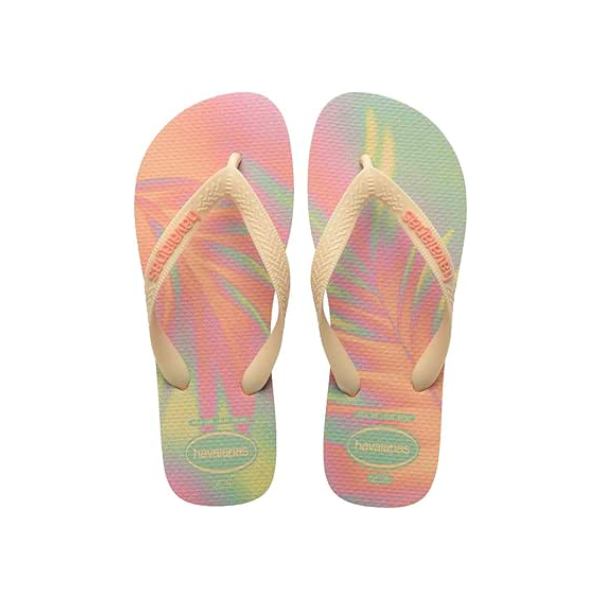 Chinelo Havaianas Top Fashion 2025 Cor- Pessego-Rosa-Tamanho- 37-38