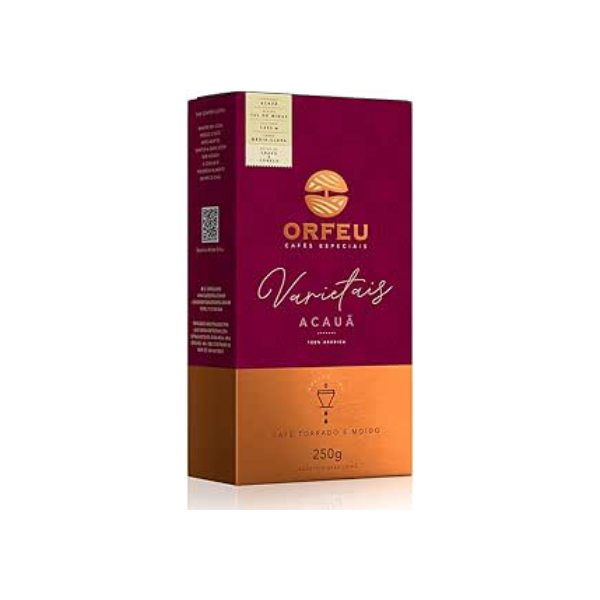 Café Acauã Orfeu Torrado e Moído 100% Arabica, 250g
