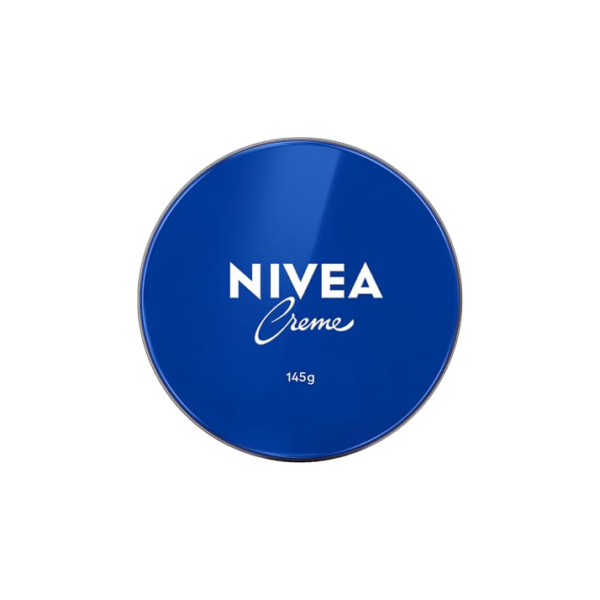 NIVEA Creme Lata - Hidratação profunda para as áreas mais ressecadas como cotovelo, calcanhar, joelho, mãos e pés, também protege do frio e cuida da pele tatuada - 145g