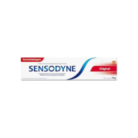 Sensodyne Creme Dental Original com Flúor, Proteção Diária Contra a Sensibilidade, Dentes Fortes e Gengivas Saudáveis, 90g